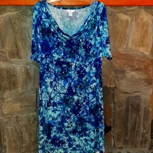 Christopher and banks L short sleeve dress